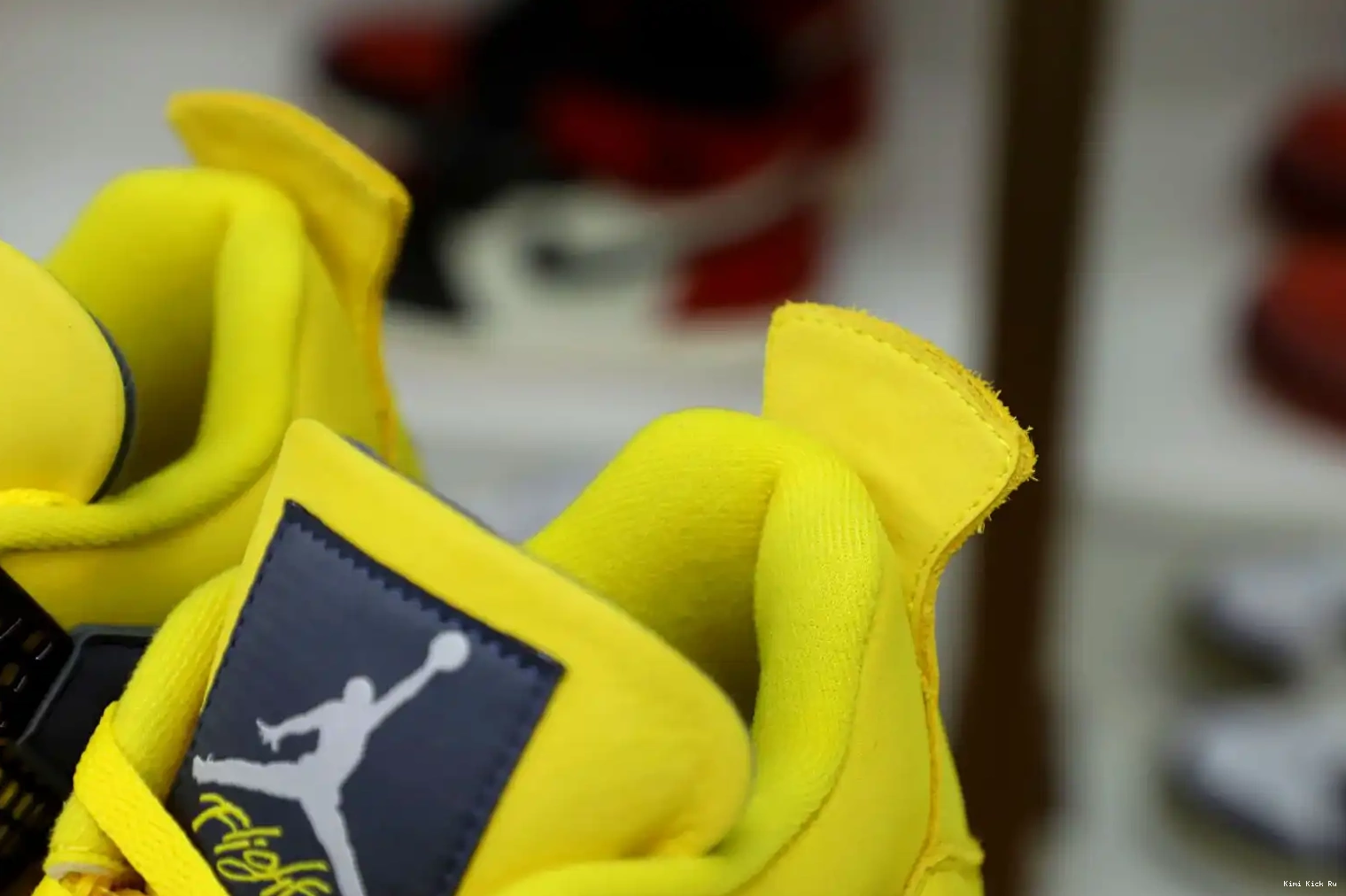 2021 JORDAN RETRO 4 JORDAN 'LIGHTNING' Kimikick AIR AIR 0514